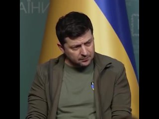 zelensky listens to putin's address to the ukrainian military.